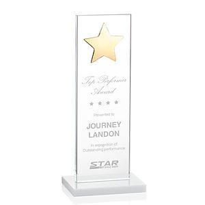 Dallas Star Award - White/Gold