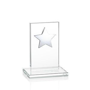 Dallas Star Award - Clear/Silver 