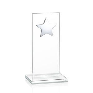 Dallas Star Award - Clear/Silver 
