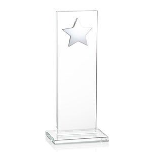 Dallas Star Award - Clear/Silver 
