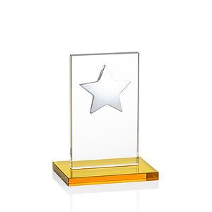 Dallas Star Award - Amber/Silver