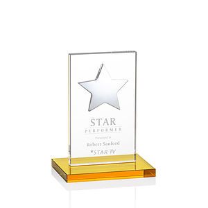 Dallas Star Award - Amber/Silver