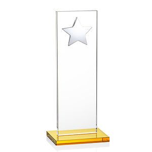 Dallas Star Award - Amber/Silver