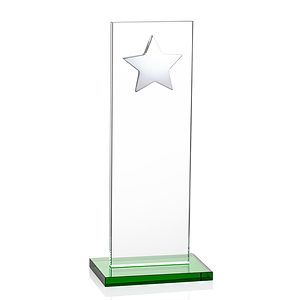 Dallas Star Award - Green/Silver