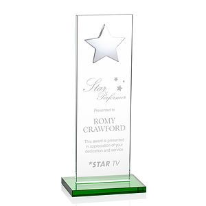 Dallas Star Award - Green/Silver