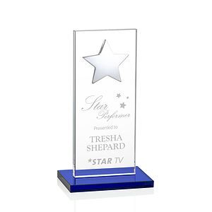 Dallas Star Award - Blue/Silver