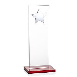 Dallas Star Award - Red/Silver