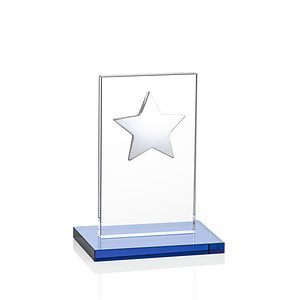 Dallas Star Award - Sky Blue/Silver