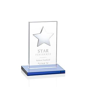 Dallas Star Award - Sky Blue/Silver