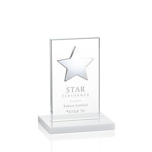 Dallas Star Award - White/Silver