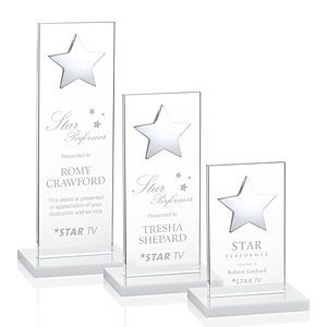 Dallas Star Award - White/Silver