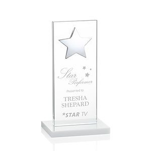 Dallas Star Award - White/Silver