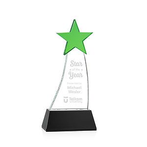 Manolita Star Award - Green/Black