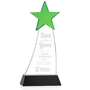 Manolita Star Award - Green/Black