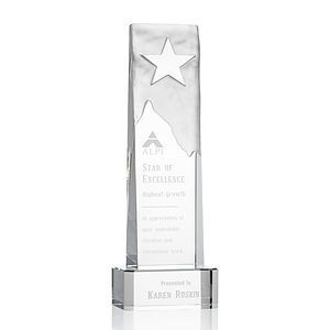 Stapleton Star Award on Base - Clear