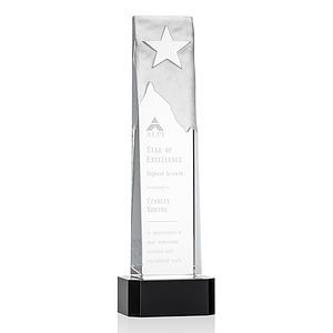 Stapleton Star Award on Base - Black