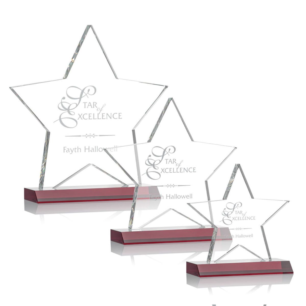 Chippendale Star Award - Red