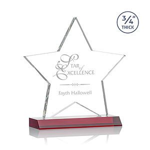 Chippendale Star Award - Red