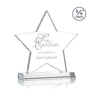 Chippendale Star Award - Clear