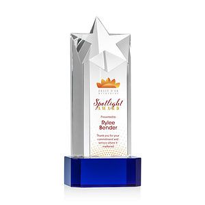 Berkeley VividPrint™ Award on Padova Base - Blue