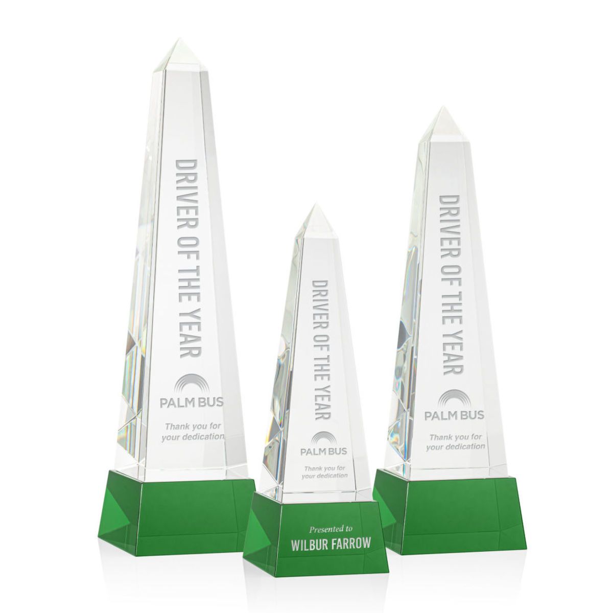 Master Obelisk on Base - Green