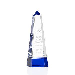 Groove Obelisk Award - Blue 