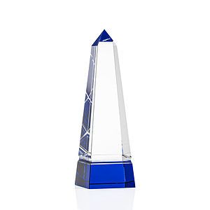 Groove Obelisk Award - Blue 