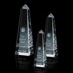 Groove Obelisk Award - Clear