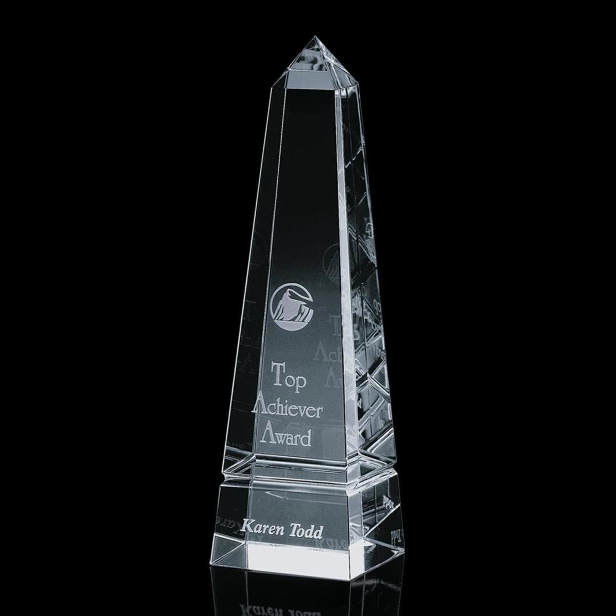 Groove Obelisk Award - Clear