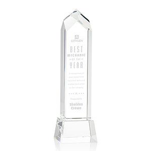Clarington Award on Base - Clear