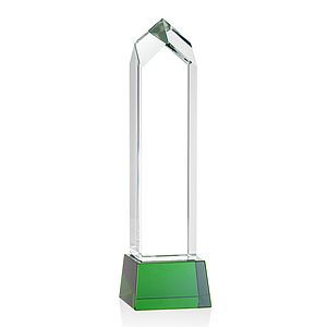Clarington Award on Base - Green