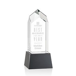 Clarington Award on Base - Black