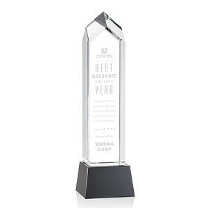 Clarington Award on Base - Black