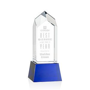 Clarington Award on Base - Blue