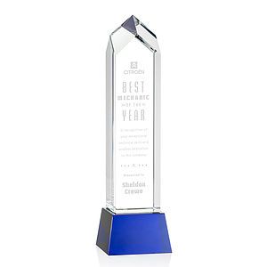 Clarington Award on Base - Blue