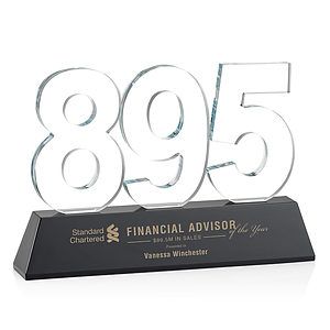Milestone Optical Award - Black