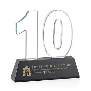 Milestone Optical Award - Black