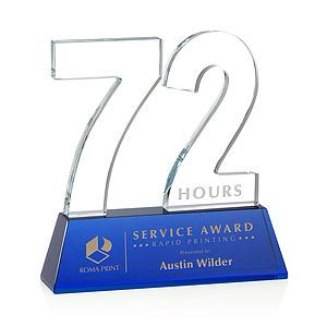 Milestone Optical Award - Blue