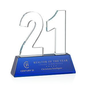 Milestone Optical Award - Blue