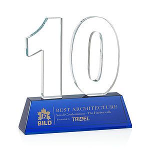 Milestone Optical Award - Blue
