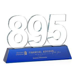 Milestone Optical Award - Blue
