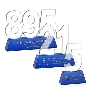 Milestone Optical Award - Blue