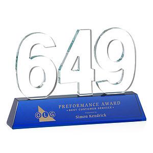 Milestone Optical Award - Blue