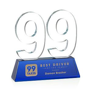 Milestone Optical Award - Blue