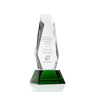 Rawlinson Award on Base - Green 