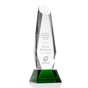 Rawlinson Award on Base - Green 