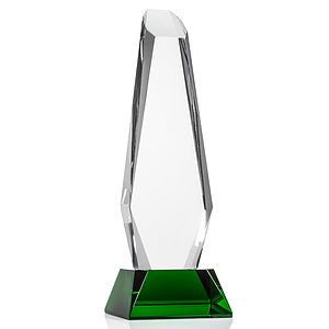Rawlinson Award on Base - Green 