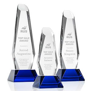 Rawlinson Award on Base - Blue 