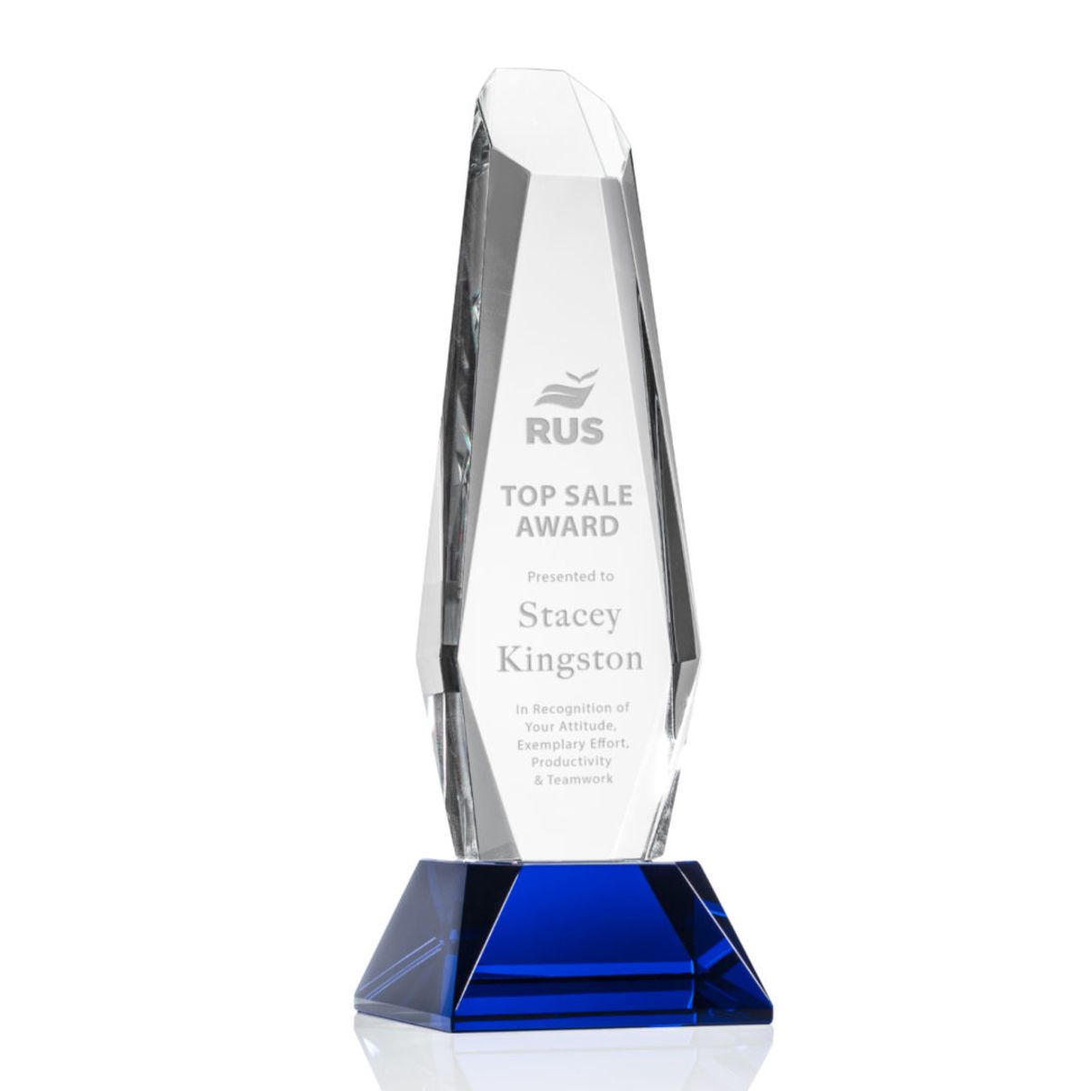 Rawlinson Award on Base - Blue 