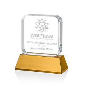 Flamborough Award on Base - Amber